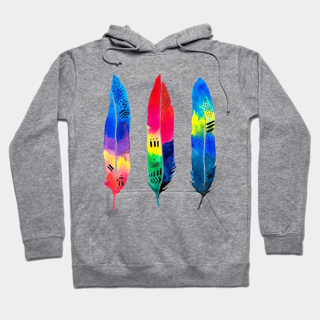 Tropical Quills Hoodie by AmayaBrydon